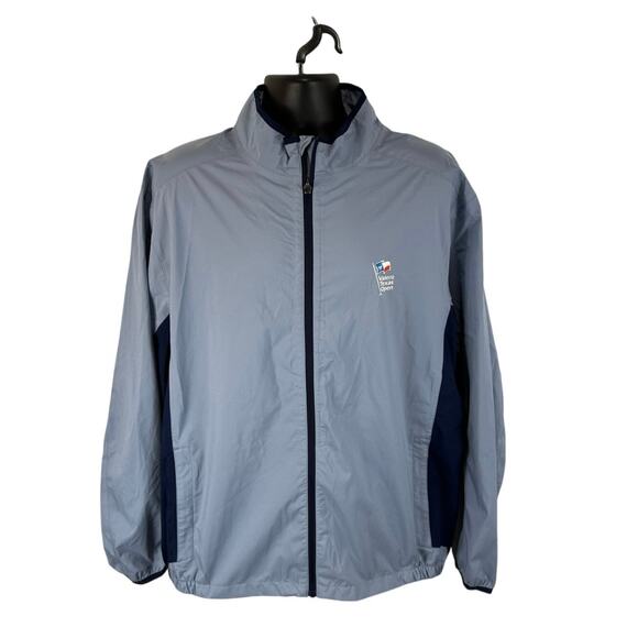Sun Mountain Golf Jacket Waterproof Lightweight Rain Jacket Size 2XL Blue - Picture 1 of 13